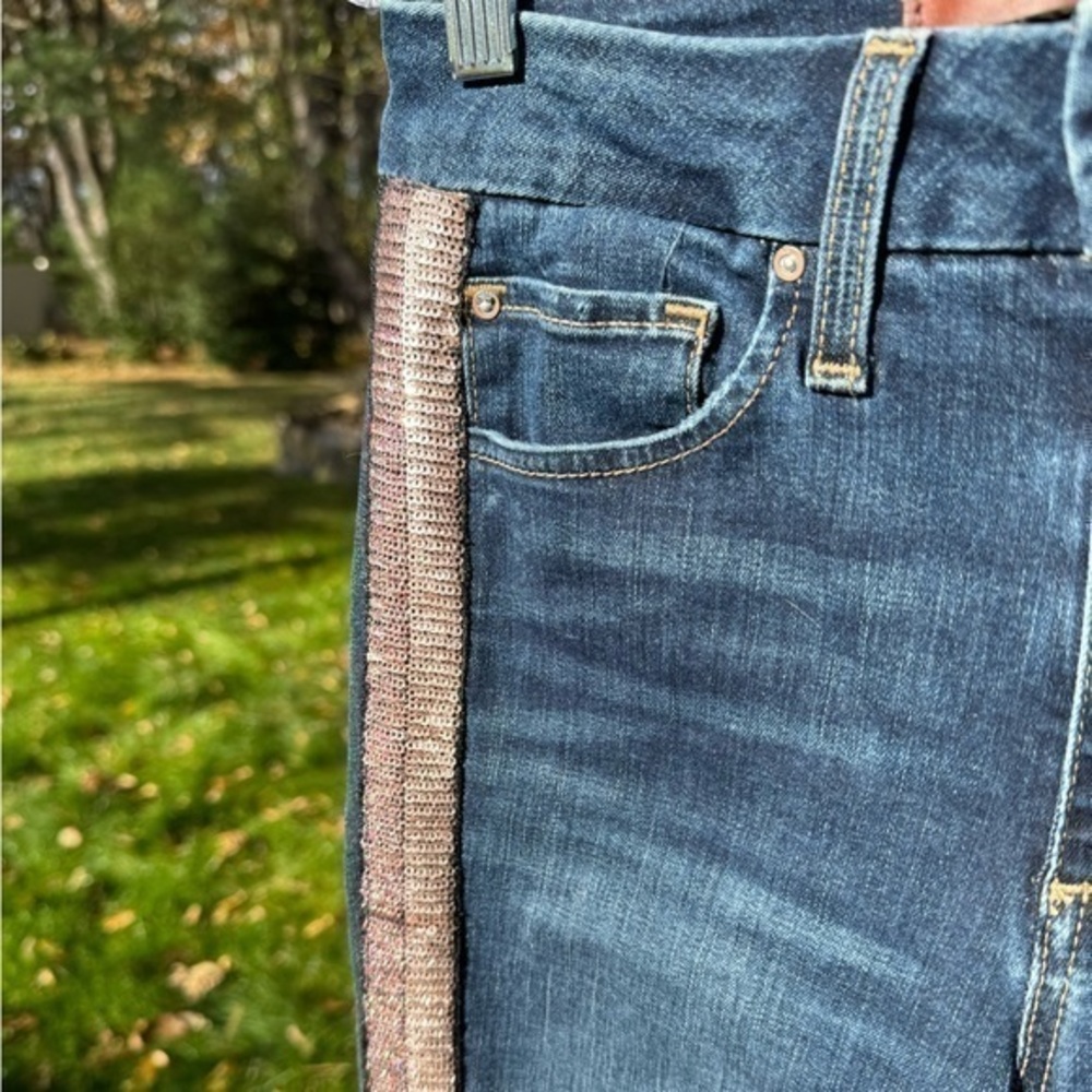 Joe’s Jeans FLAWLESS HI(rise) HONEY High Rise Curvy Skinny Ankle Jeans (Size 25) - Picture 6 of 11